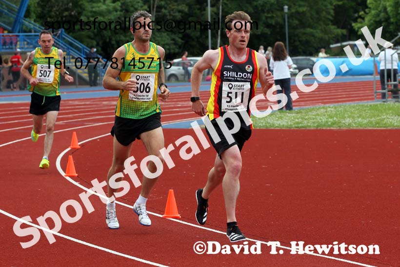 North Eastern 10000 metres, 2021 North Eastern Champs., Shildon. Photo: David T. Hewitson/Sports for All Pics